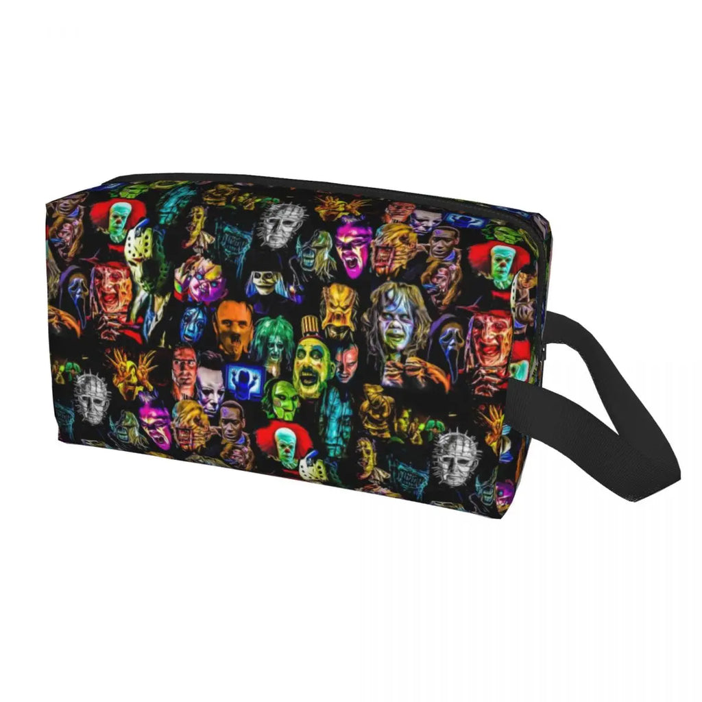 Horror Villains Travel Cosmetic Bag - Chucky Alien Predator