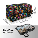 Horror Villains Travel Cosmetic Bag - Chucky Alien Predator