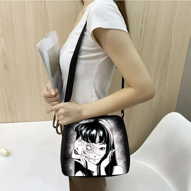 Horror Manga Fujiang Handbag Women Messenger Bags for Travel