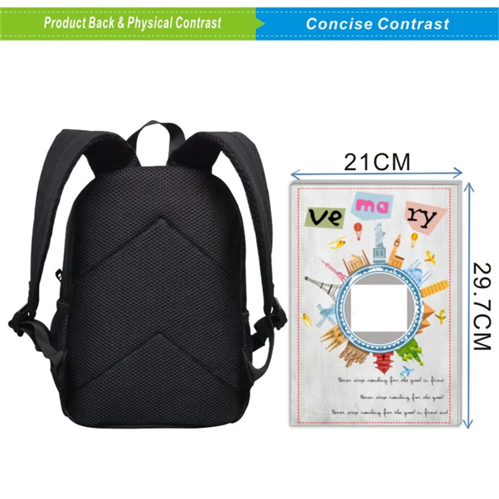 Friday Night Funkin Backpack Kids School Bag