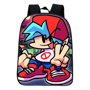 Friday Night Funkin Backpack Kids School Bag