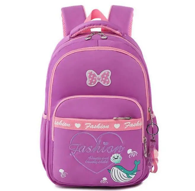 Orthopedic School Bags for Girls Waterproof Backpacks