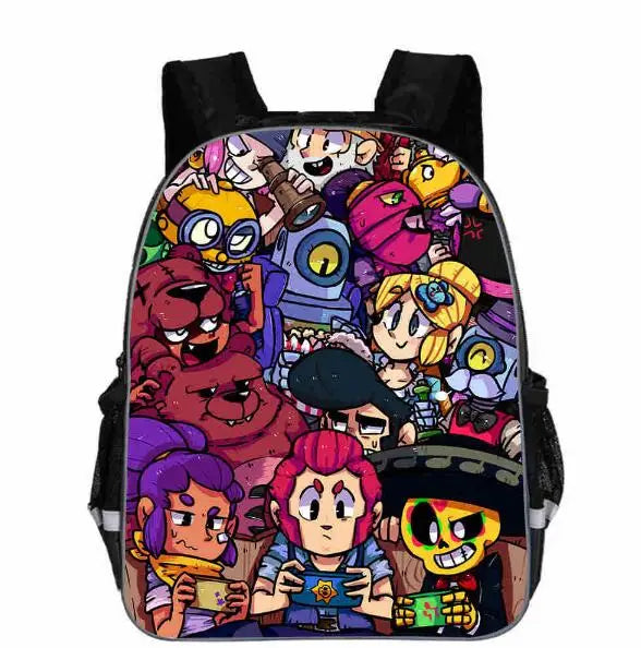 Game Backpacks For Boys Girls School 3D Pattern Mochila School Bag