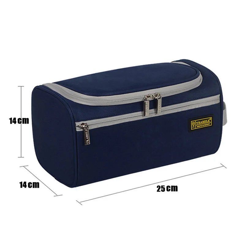Travel Cosmetic Bag Men Wash Bag Organizer Hanging Toiletry Make Up B