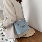 Large Capacity PU Leather Messenger Crossbody Bag