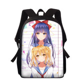 Anime School Bags Backpack Student Bag Cartoon Pattern Children Bookbag