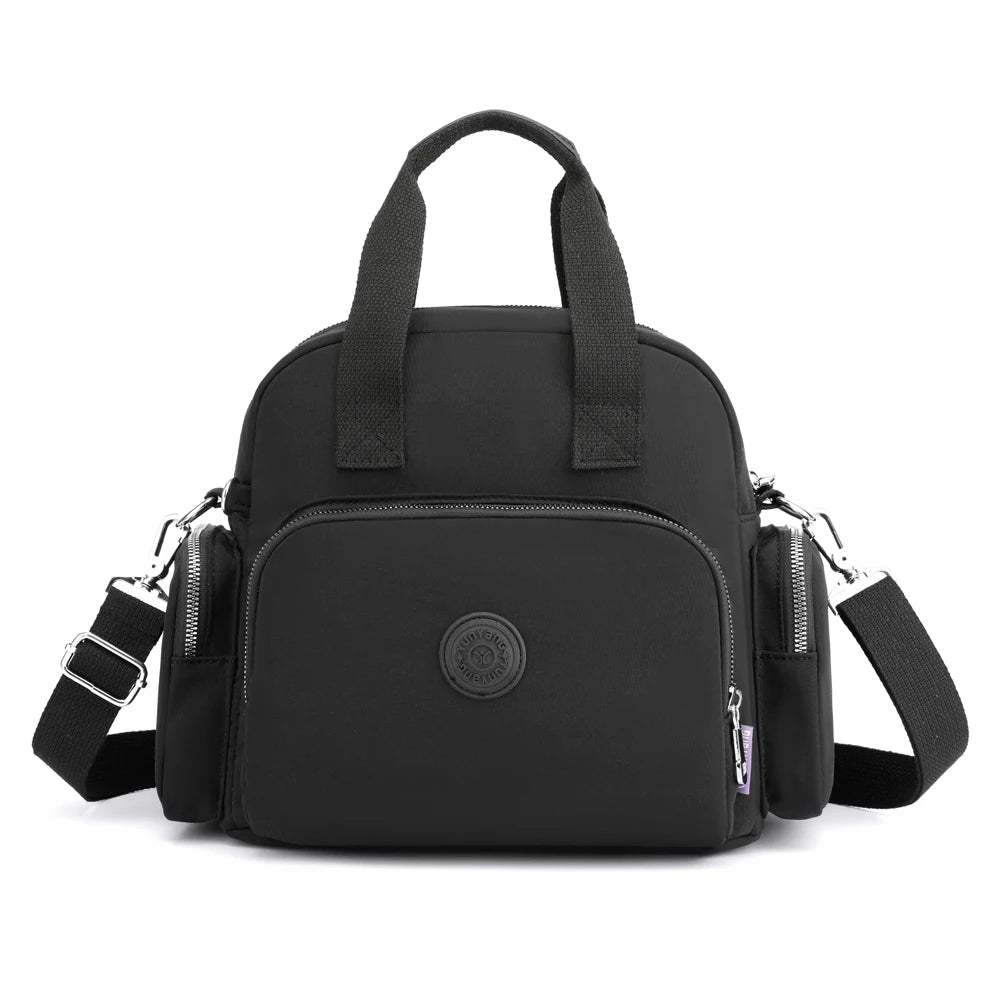 Stylish Multifunction Messenger Bag High Female Nylon CrossBody Bags