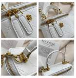 Mini Quilted Crossbody Bag for Women Classic Chain Handbag