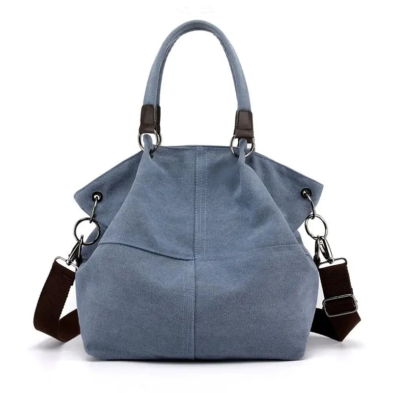 Casual Canvas Shoulder Bag Large Capacity Hobos Bag KL789