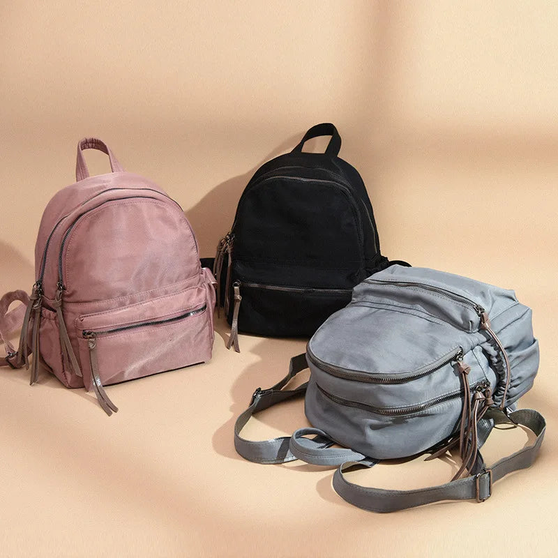 Women's Oxford Cloth Backpack Large Capacity All-match Schoolbag