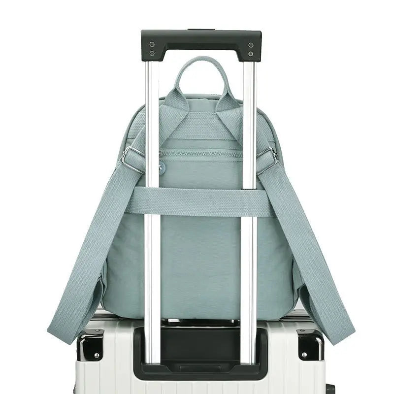 Versatile Large Capacity Women's Backpack for Light Travel