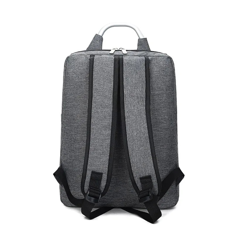 Canvas Zipper Backpack Large Capacity Multifunctional Bag