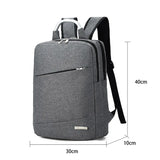 Canvas Zipper Backpack Large Capacity Multifunctional Bag