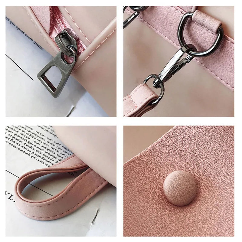 Mini PU Leather Backpack for Women Travel