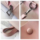 Mini PU Leather Backpack for Women Travel