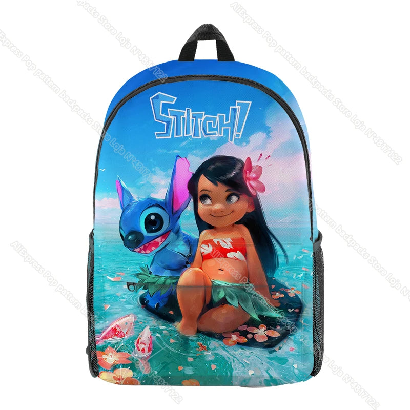 3D Kids School Backpack Boys Girls Rucksack Book Bag Teenagers