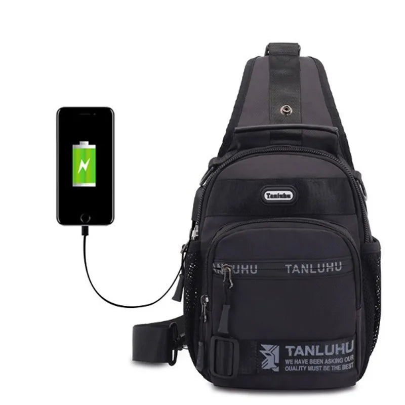 Waterproof Nylon Crossbody Messenger Bag High Quality Shoulder Travel Bag