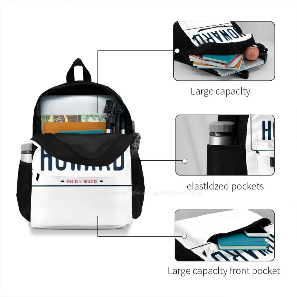 Howard Plate Backpacks for School Teenagers Girls Travel Bags