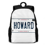 Howard Plate Backpacks for School Teenagers Girls Travel Bags