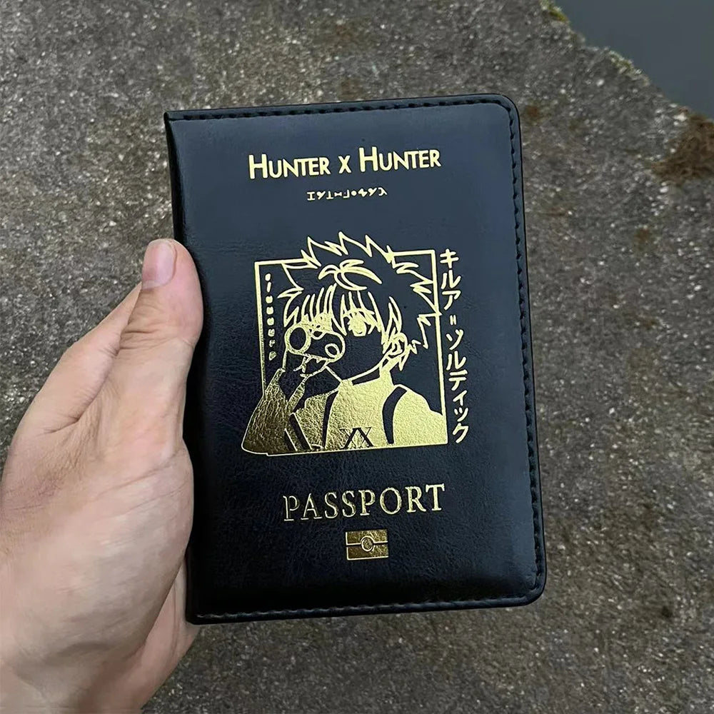 Hunter X Hunter Passport Cover Anime Travel Passport Holder