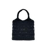 Bohemian Summer Handbag Women Cotton Crochet Tote Bag