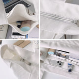 Bear Canvas Shoulder Bag Women's Handbag Cotton Cloth Shopping Bags