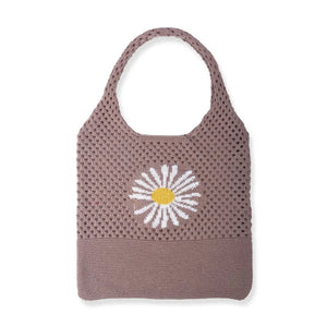 Girl's Daisy Shoulder Bag Casual Tote Handbag