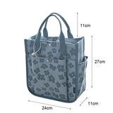 Thickened Student Lunch Box Shoulder Bag Casual Tote Canvas Handbag