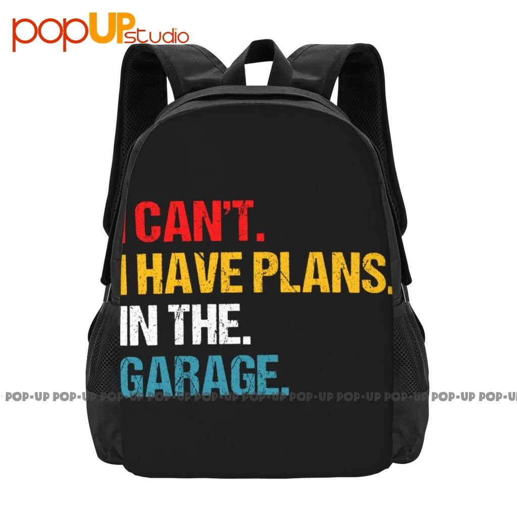 Car Mechanic Backpack Large Capacity Foldable Shopping Bag