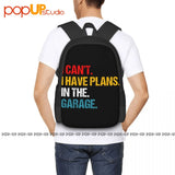 Car Mechanic Backpack Large Capacity Foldable Shopping Bag