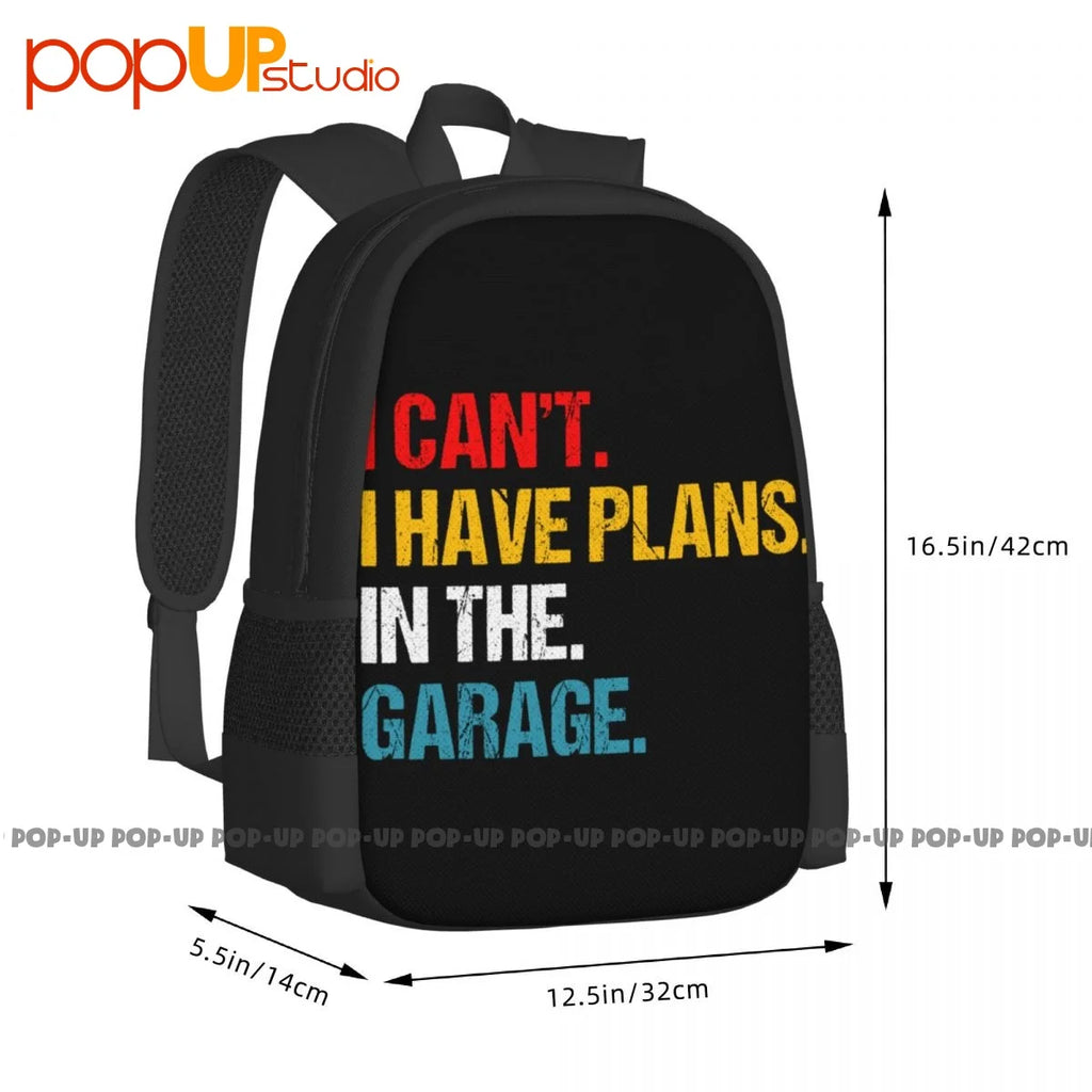 Car Mechanic Backpack Large Capacity Foldable Shopping Bag