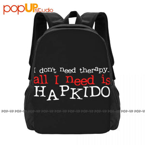 Hapkido Backpack Large Capacity Foldable Gymnast Bag Riding Backpack