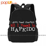 Hapkido Backpack Large Capacity Foldable Gymnast Bag Riding Backpack