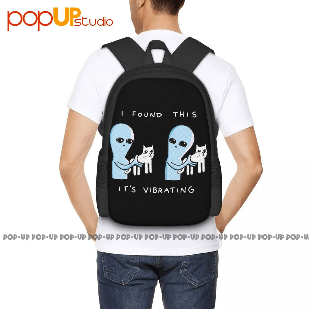 Vibrating Backpack Large Capacity Gym Training Personalised School Sport Bag