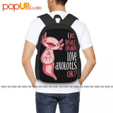 Axolotls Backpack Large Capacity Softback Outdoor Running