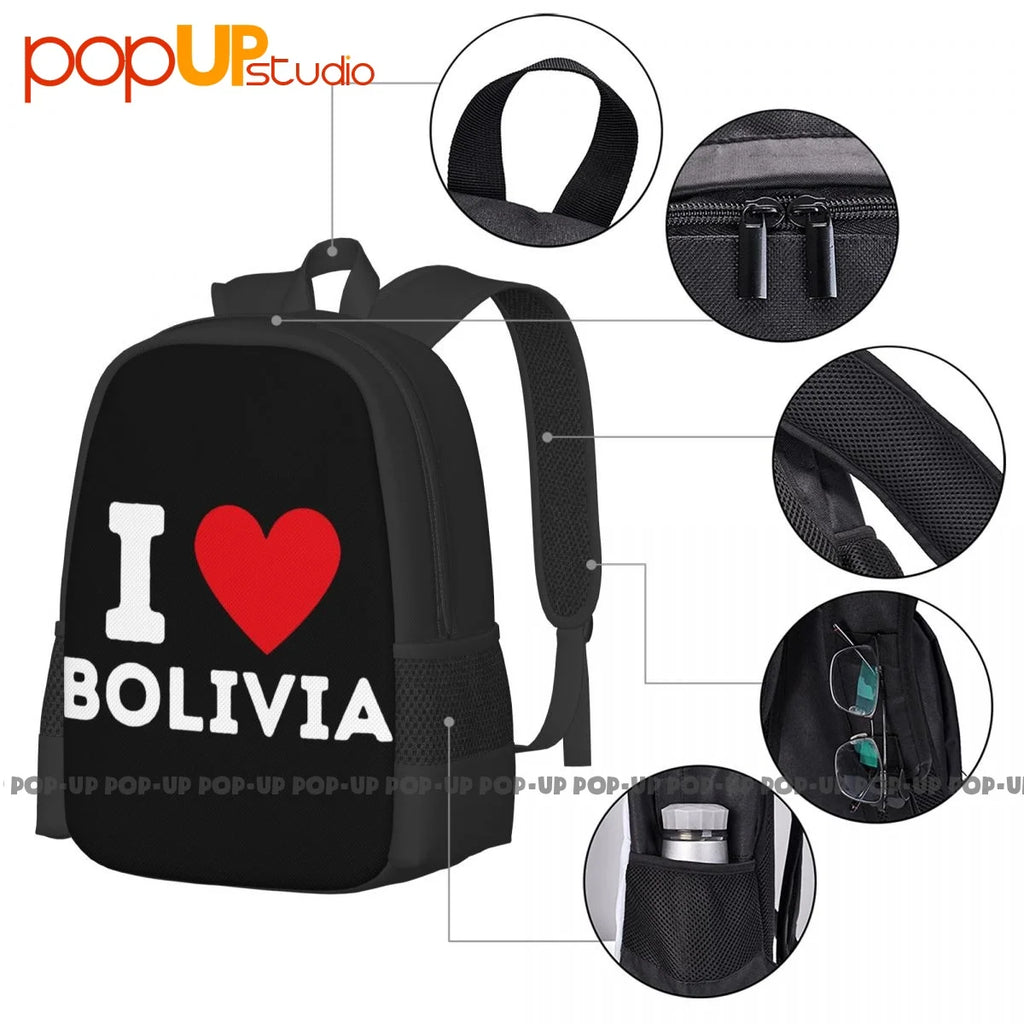 Bolivia Backpack Large Capacity Beach Bag Sports Style Clothes Backpacks