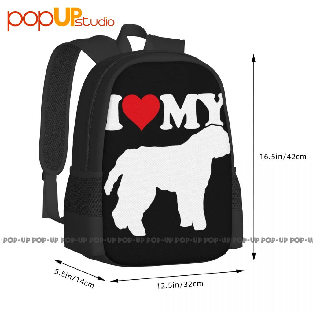 Bouvier Des Flandres Backpack Large Capacity Softback Sports Bag