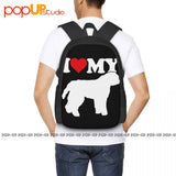 Bouvier Des Flandres Backpack Large Capacity Softback Sports Bag