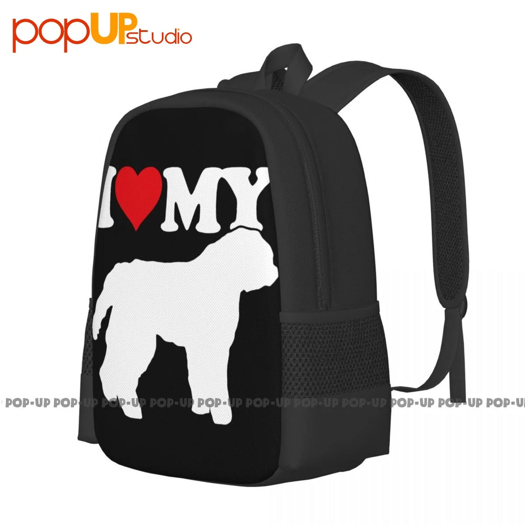 Bouvier Des Flandres Backpack Large Capacity Softback Sports Bag