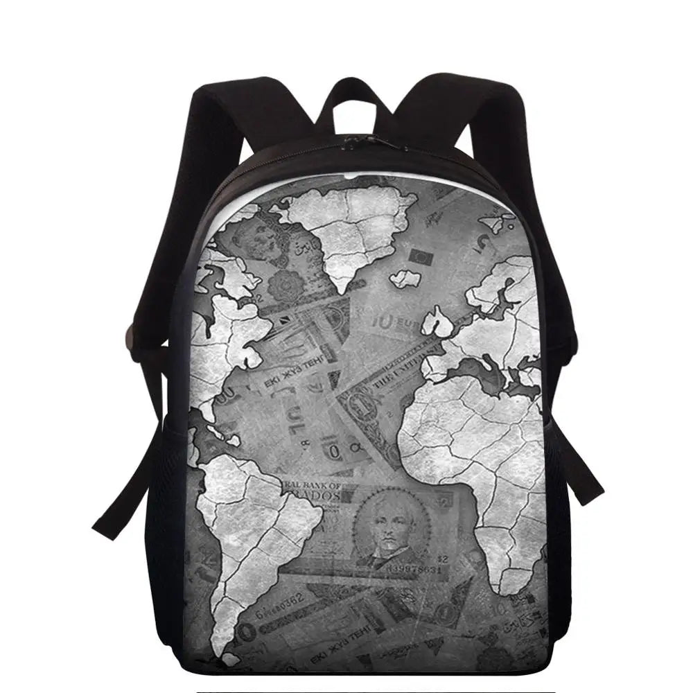 Printing School Bags For Teenager Primary Orthopedic Backpack