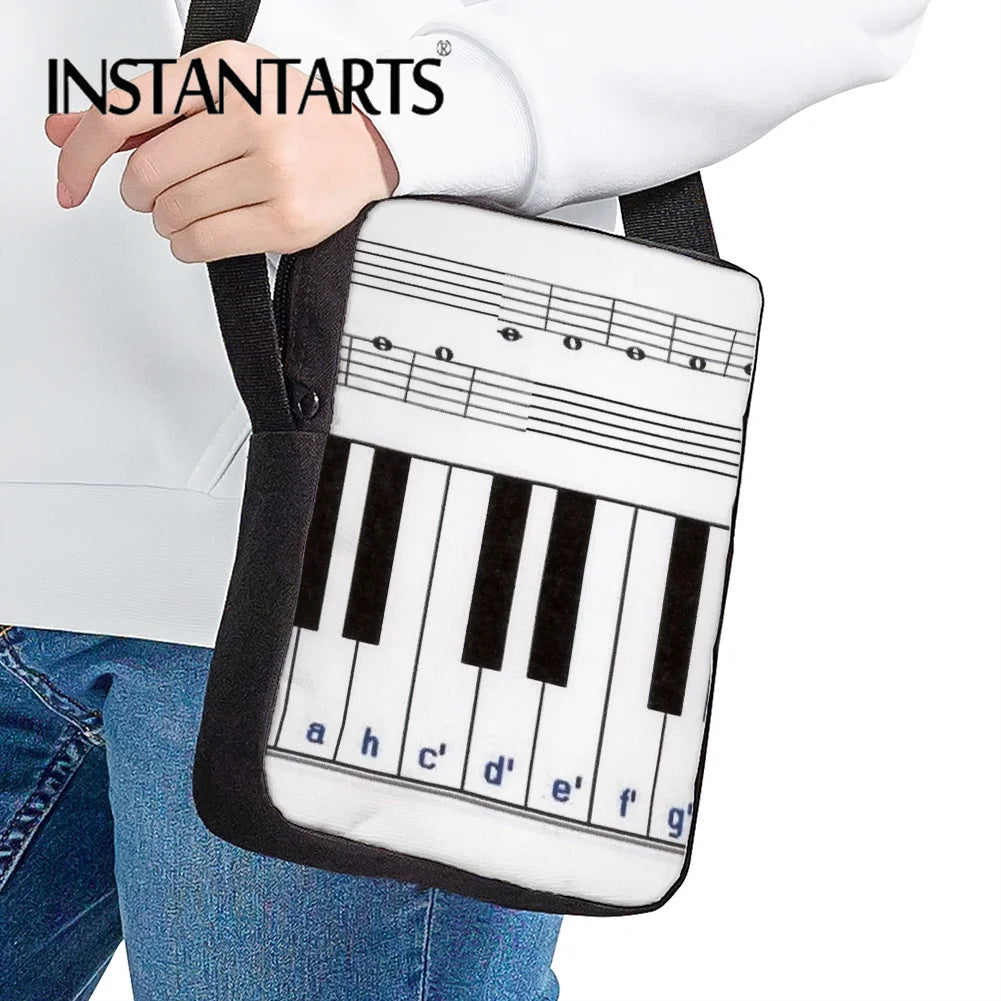 Women's Mini Backpack & Piano Keys Crossbody Bag