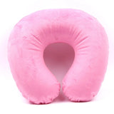 Comfortable U-Shaped Neck Pillow for Travel & Car, Pain Relief Support