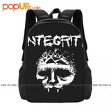 Integrity Skull Band Hardcore Punk Backpack Large Capacity