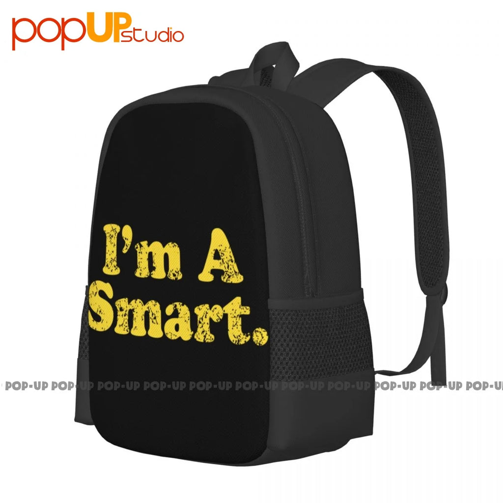 Smart Funny Graphic Backpack Large Capacity Bookbag Shoe Bag Storage Bag