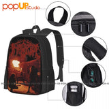 Immortal Fullmoon Mysticism Backpack Large Capacity Storage Bag