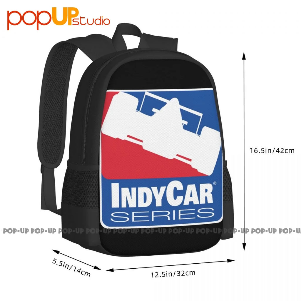 Indycar Racing Series Backpack Large Capacity Travel Beach Bag Gym Tote Bag