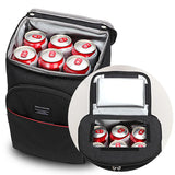 Insulated Cooler Bag With Corkscrew Leakproof Ice Beer Cooler Backpack