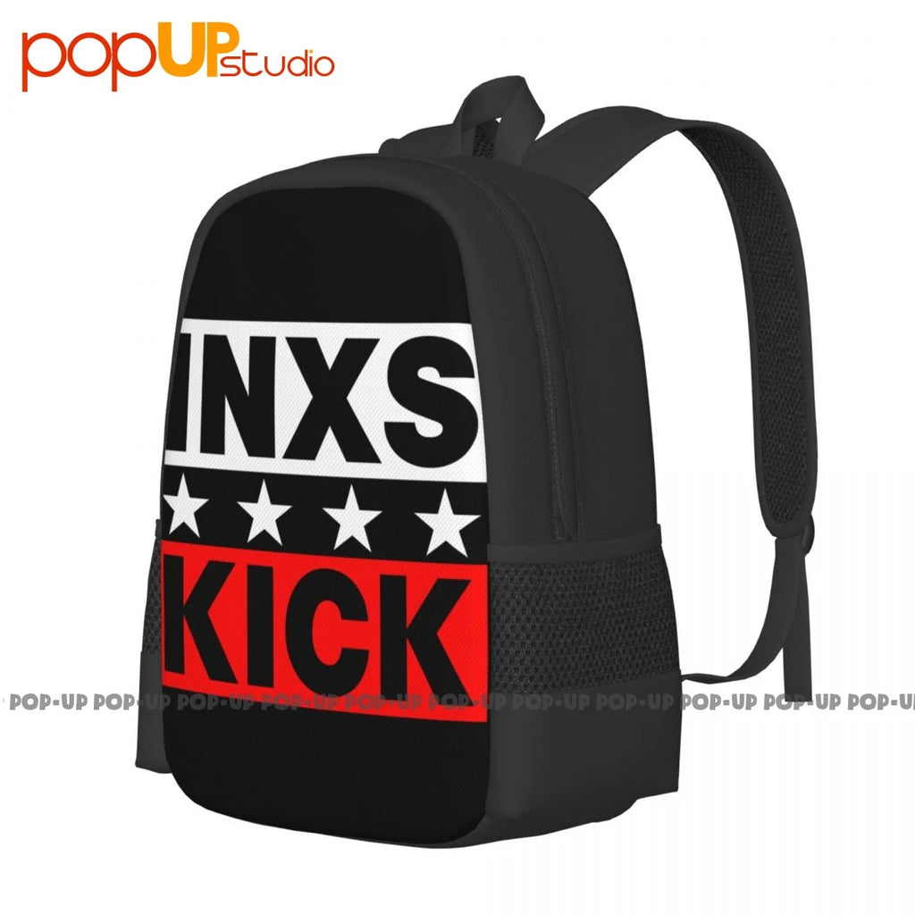 Inxs Australian Rock Band Music Tour Backpack Large Capacity