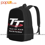 Isle Of Man Tt Racing Motorcycle Backpack Gym Shopping Bag
