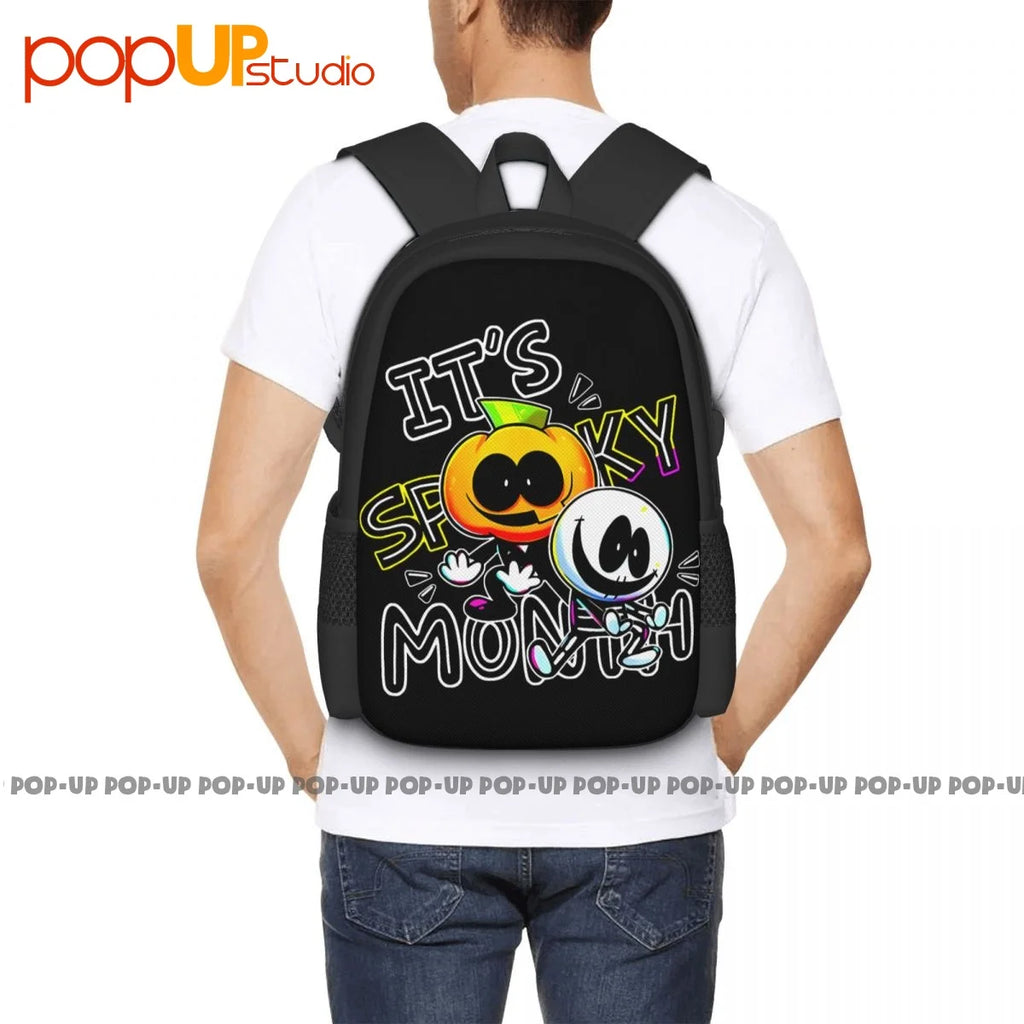 Spooky Month Funny Backpack Large Capacity Gymnast Bag